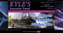 Desktop Screenshot of kyles-executivetravel.co.uk